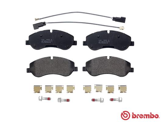 A.B.S. P 24 152 BREMBO Bremsbelagsatz, Scheibenbremse
